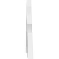 thumbnail image 3 of 48"W x 24"H x 2"D x 6"F, 12/12 Pitch, Vanguard Architectural Grade PVC Gable Bracket, 3 of 8