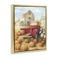 thumbnail image 4 of Stupell Industries Pumpkin Harvest Drop Off Landscape Painting Gold Floater Framed Canvas Art Print Wall Art, 25 x 31, 4 of 10
