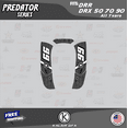 thumbnail image 3 of Kalair GFX Graphics Kit for Drr DRX50-DRX70-DRX90 (All Years) Predator Series, 3 of 5