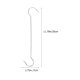 thumbnail image 2 of unbranded 10Ud Resistentes En Forma De S Para Colgar Macetas Y Adornos En Exteriores, 2 of 8
