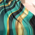 thumbnail image 3 of Teal Gold Marble Pattern Blanket,Comfortable Soft Lamb Wool Throw Blanket,All Season,Warm Lightweight Blankets for Sofa Bed Couch Living Room Chair,40"x50", 3 of 4