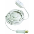 thumbnail image 1 of 700204 - Rallonge 2/16 9 Pi avec Interrupteur au Pied Blanc 13 A 125 V 1625 W, 1 of 1