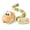 Creamy Yellow, variant on Tigozz 2-Pack Remote Control Snake Toys for Kids, Rechargeable Block-Eating RC Cars with 16 Food Pieces, Sound Effects, 2 Controllers