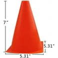 thumbnail image 2 of Cono de entrenamiento 7 pulgadas cono de plástico cono para agilidad fútbol patinaje baloncesto juegos interiores y exteriores, 2 of 6