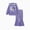 Orchid, variant on Disney Frozen Girls Sweatshirts Elsa Character Graphic Hoodie and Pants Blue Velvet 2 Pieces Sets Sizes 2-6