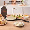thumbnail image 2 of Prensa para tortillas VEVOR, hierro fundido, 10 pulgadas, color plateado, 2 of 9