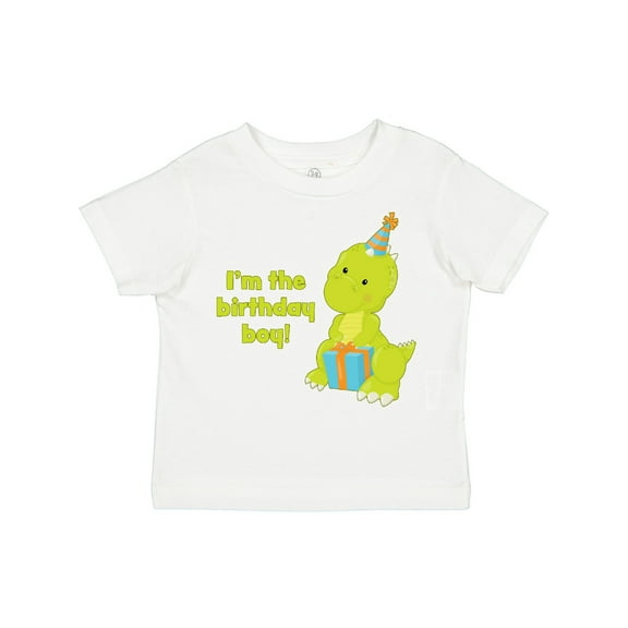 Inktastic I'm the Birthday Boy T-rex Dinosaur Party Boys Toddler T-Shirt