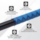 thumbnail image 4 of 1 paquete de tubo termorretráctil de 3.3 pies de 0.98" de diámetro para cañas de pescar, envoltura de agarre impermeable antideslizante de 25 mm para deportes y fitness, patrón ovalado rojo, 4 of 6