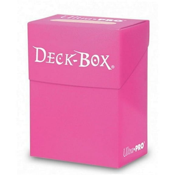 Ultra Pro  Solid Deck Box, Pink