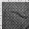 thumbnail image 4 of oneOone Polyester Spandex Gray Fabric Asian Batik Ogee Sewing Craft Projects Fabric Prints By Yard 56 Inch Wide, 4 of 4