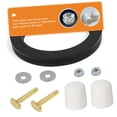 thumbnail image 3 of 5 Sets Toilet Sealing Kit Bolts Rv Toilet Repair Seal Toilet Kit Rv Seals Gasket Rv Gasket Rv Seal Ring Rv Toilet Gasket Seal Rv Toilet Replacement Rv Toilet Ring Seal Plastic, 3 of 9