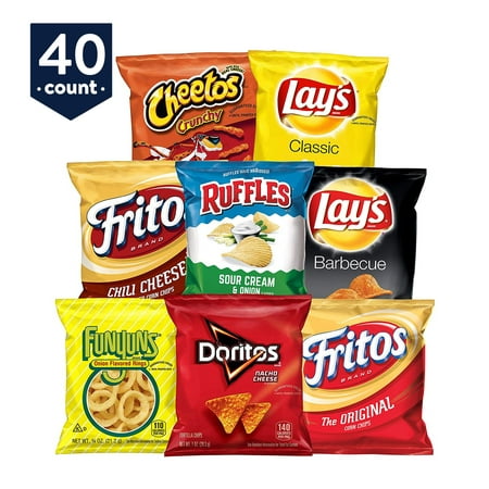 Frito-Lay Party Mix Snacks Variety Pack, 1 oz 40 (Best Potatoes For Chips Australia)