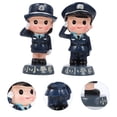 thumbnail image 4 of ADDHAT Small Dark Police Car Toy Model for Kids Detective Party Decorations and Birthday Event Favors, 4 of 8