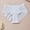 White, variant on Avrnliq High Waisted Lace Panties for Women Navy - Seamless Tummy Control Soft Stretch Full Coverage Breathable Ladies Underwear,Size M
