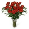 Classic Red Long Stemmed Roses
