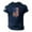 Blue, variant on Charmgo Mens T-shirts Clearance, Summer Men's Casual US Flag Print Fitness 3D Printed Short Sleeve T Shirt Golf Shirts for Men, Polo Shirts for Men Khaki M