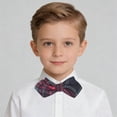 thumbnail image 4 of Purcolt Boys Pre-tied Tie Elegant Comfortable Adjustable Ties Toddler Tie for School Uniforms Party Graduation, 4 of 7
