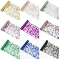 thumbnail image 3 of Metallic Gold Foil Mesh Table Runner Elegant Party Christmas Decoration, 3 of 11