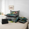 thumbnail image 6 of jejeloiu Bass Big Fish Bedding Comforter Set 7 Pieces,Pike Fish Full Bedding Set,Hunting And Fishing Fitted Sheet Flat Sheet For Boys Teens,Luxury Bedroom Decor Reversible, 6 of 8