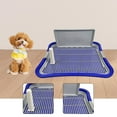 thumbnail image 6 of Pet Training Toilet Tray Dog Litter Box with High Wall Design for Puppy Rabbit and Bunny Indoor Use, 6 of 9