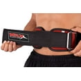 thumbnail image 3 of MRX Weight Lifting Belt - 5 Inches Wide 8mm Thick Padded Back Support with Flexible Ultra-light Foam Powerlifting Belts Heavy Duty Deadlifts Workout Squats Exercise & Lifting Belt for Men & Women, 3 of 7