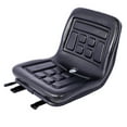 thumbnail image 4 of Universal Tractor Seat with a Drain Hole Replacement Seat Thickly-Padded Seat Durable and Water-Resistant Horizontally Adjustable Black, 4 of 7