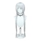 thumbnail image 1 of Peluca para cosplay, trenzada en blanco plateado, 100 cm, sintética, resistente al calor, 1 of 2
