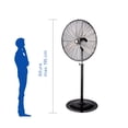 thumbnail image 2 of Ventilador de Pedestal Narvik Industrial de 24 Pulgadas de Gran Potencia, 2 of 9