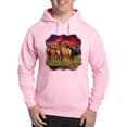 thumbnail image 2 of CafePress - Sunset Horses Hooded Sweatshirt - Pullover Hoodie, Hooded Sweatshirt, 2 of 5