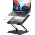 thumbnail image 1 of LS Aluminum Laptop Stand Ergonomic Adjustable Notebook Tablet Stand Riser Holder Computer Stand Compatible with Air Pro Dell HP Lenovo More Laptops (), 1 of 7