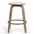 thumbnail image 4 of Set of 2 Ayala Silver Chrome Bar Stool, 4 of 6