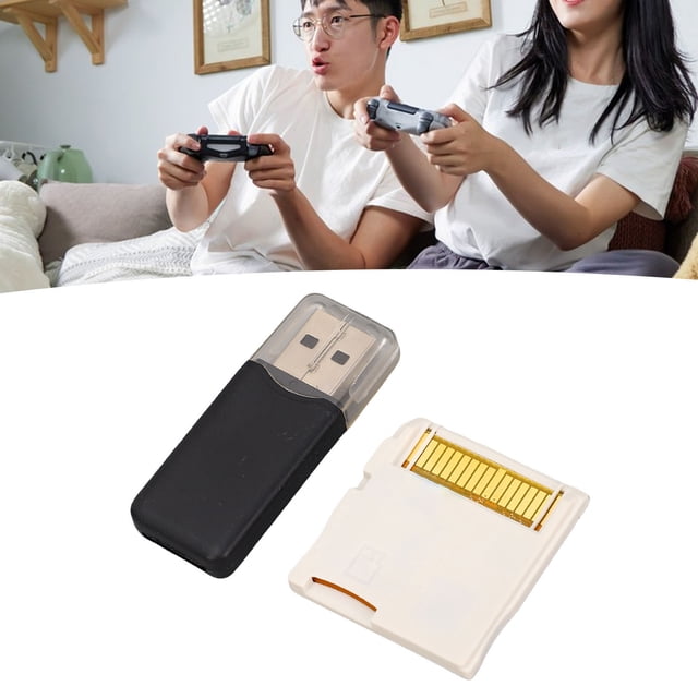 Video Game Flash Card, 2025 New ASIC Chip Video Game Flash Cards Compatible with 2DS 3DS Series, Include Card Reader