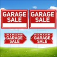 thumbnail image 1 of Carteles de venta de garaje ComboJoy, 6 unidades, impermeables con estacas, 1 of 7