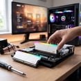 thumbnail image 3 of V-COLOR Manta XSky DDR5 16GB (2x8GB) 6000MHz CL36 1.35V SK Hynix IC RGB Gaming Desktop Upgrade Memory Module BLACK, for AMD EXPO (TMXSAL8G60836WWK), 3 of 4