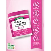 Ultra Collagen Powder | 7 oz | Type I and III | Hydrolyzed Collagen Peptides | Unflavored | by Nature's Truth