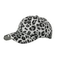 thumbnail image 2 of SuTry Unisex Leopard Print Baseball Cap Adjustable Casual Sun Hat Breathable Cotton Fabric Trendy Style for Men Women Daily Outdoor Baseball Cap, 2 of 4
