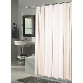 Extra Long Chelsea Fabric Shower Curtain In Mauve Walmart Com
