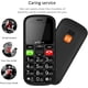 thumbnail image 4 of Artfone CS181 GSM Teléfono Móvil para Personas Mayores Libre con Teclas Grandes, Botón SOS Dual SIM y Linterna, Radio FM, Linterna - Negro, 4 of 5