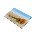 thumbnail image 2 of MKHERT Funny Guitar On The Beach Doormat Rug Home Decor Floor Mat Bath Mat 23.6x15.7 inch, 2 of 3