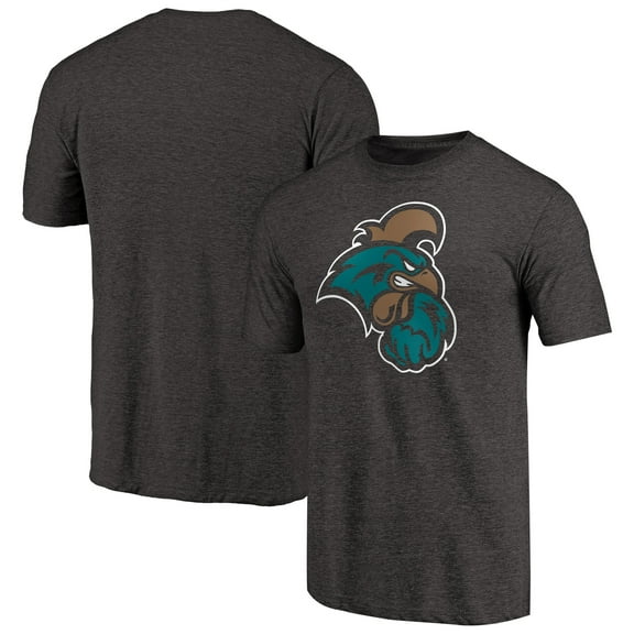 Men's Black Coastal Carolina Chanticleers Classic Primary Tri-Blend T-Shirt