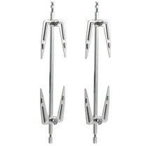 SEWOART Barbecue Rotisserie Forks for Oven 2Pcs