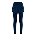 thumbnail image 6 of QHFBli Women's 2 in 1 Yoga Leggings with Shorts High Waist Tummy Control Side Pockets for Outdoor Exercise Leggings, 6 of 6