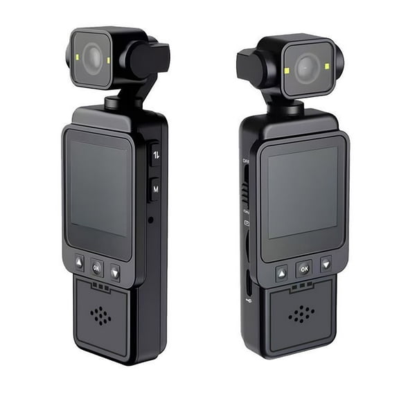 1080P HD Outdoor Action Camera, 1.6inch Screen Pocket Camcorder for Sports/Car/Home/Meeting, Portable Handheld Sports & Riding Recorder,Direct Recording