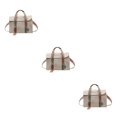 thumbnail image 1 of Guardoinrt Classic And Timeless Handbag Fashionable Accessory For Women Functional And Practical Bags For Women white 3Set, 1 of 6