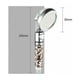 thumbnail image 3 of Cabezal de ducha elegante, ahorro de agua a alta presión que reduce el consumo de agua, filtración con filtro iónico que mejora la calidad del agua, tres configuraciones de rociado que ofrecen, 3 of 4