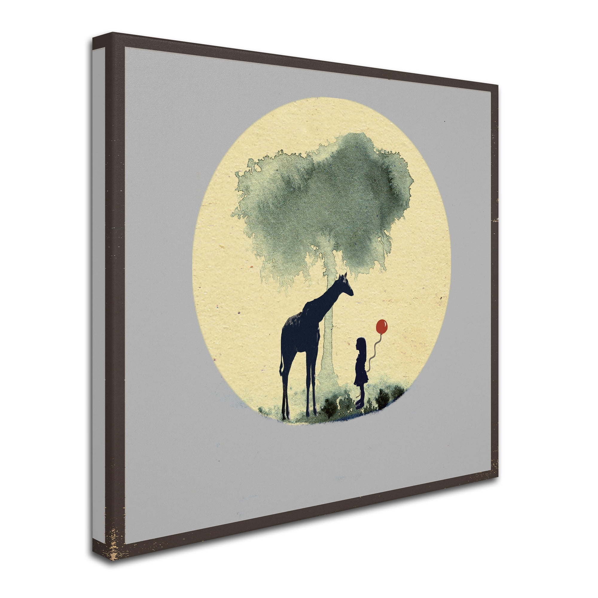 Trademark Fine Art 'The Meeting with Balloons' Canvas Art by Tammy Kushnir