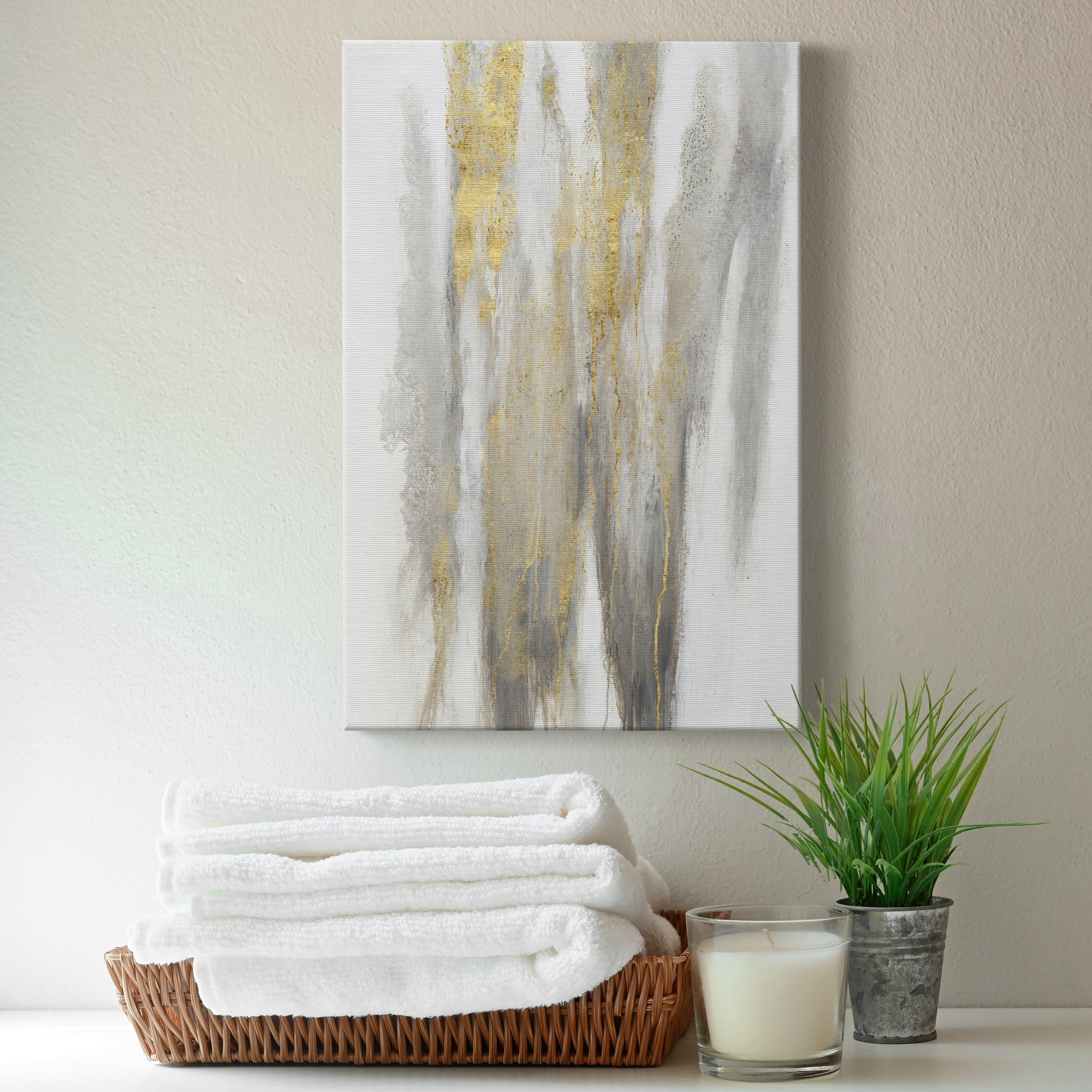 Free-Flowing I Premium Gallery Wrapped Canvas - Ready to Hang