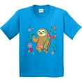 thumbnail image 3 of Inktastic Sloth Cute for Girls Youth T-Shirt, 3 of 5