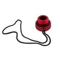 thumbnail image 2 of Tapón de válvula de tanque DIN de buceo de 2 unidades para proteger su buceo rojo kusrkot Cubierta de la tapa del polvo de la válvula del tanque, 2 of 7