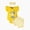 Q02 Yellow, variant on kaprioy Toddler Baby Girls Summer Outfits 0 3 6 9 12 18 Months Letter Holy Cow I'm Cute Print Romper Tops Floral Short Headband 3Pcs Set